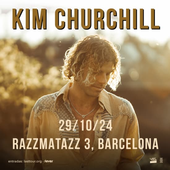 Kim Churchill en Sala Razzmatazz 3, Barcelona 2024