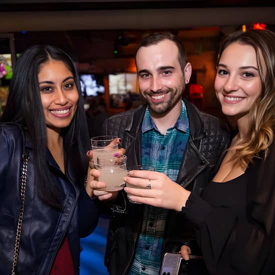 "Drink, Ride, Sing, & Dance!" Bar Tour (4 bars included)