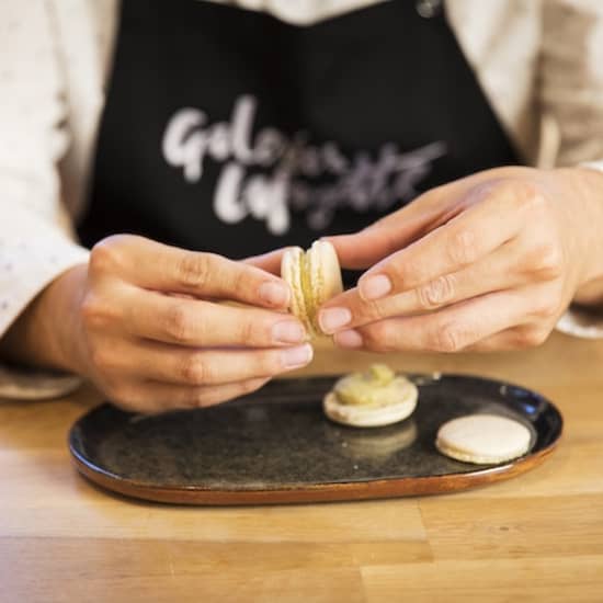 Affiche Atelier création de macarons aux Galeries Lafayette Paris Haussmann