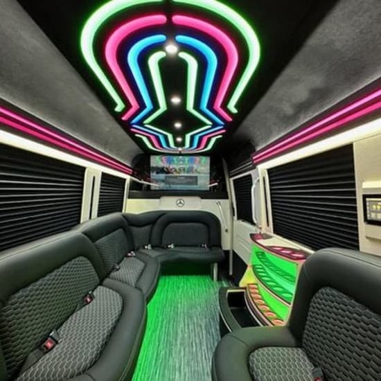 Sprinter Party Bus transportation things to do Ft Lauderdale 