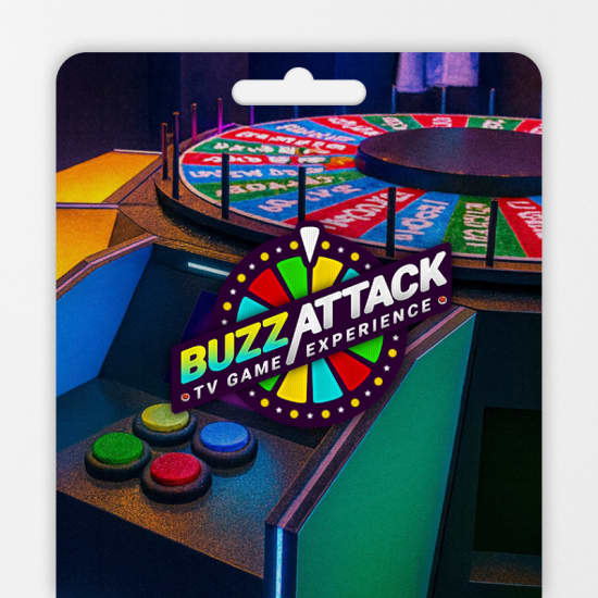 BuzzAttack: La Experiencia de TV en Vivo - Madrid - Tarjeta Regalo