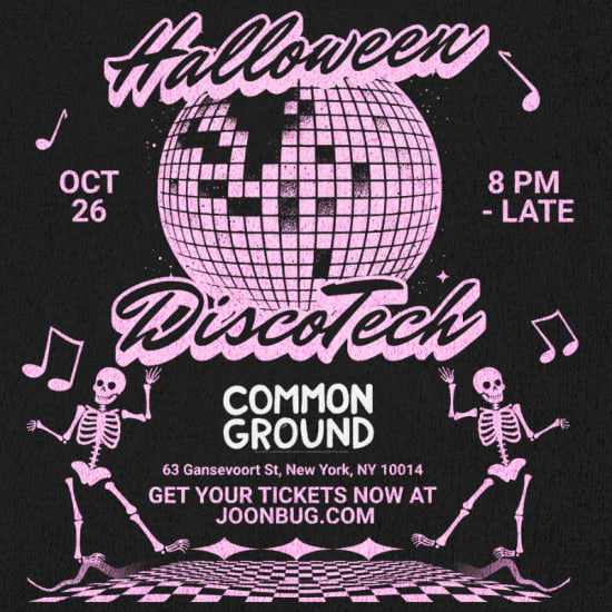 ﻿Halloween Disco Tech en Common Ground