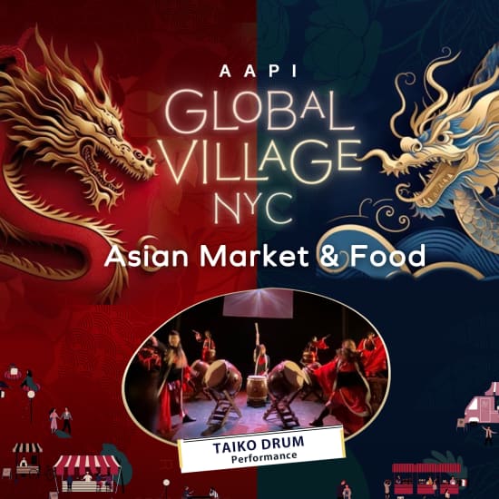 AAPI: Dragon-Themed Asian Market & food -Global Village NYC-