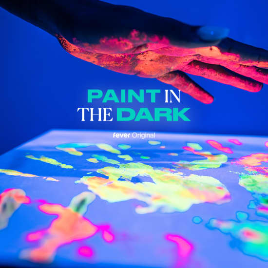 Paint in the Dark: Sip & Paint in the Dark at the Mestalla Stadium