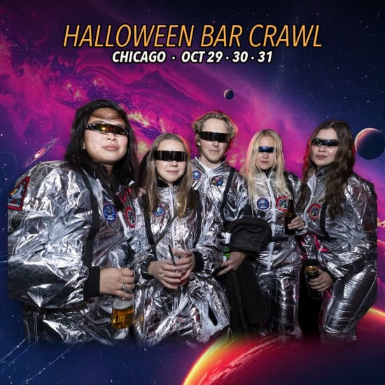 2026 Chicago 3 Day All Access Halloween Bar Crawl (Oct 29-31) FU — event image