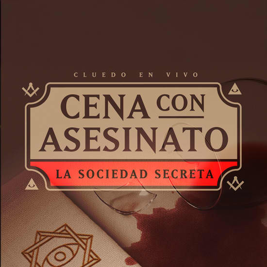 Cena + Cluedo en vivo: la Sociedad Secreta