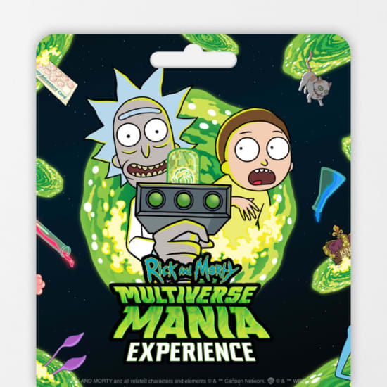 Rick and Morty: Multiverse Mania Experience - Gift Card