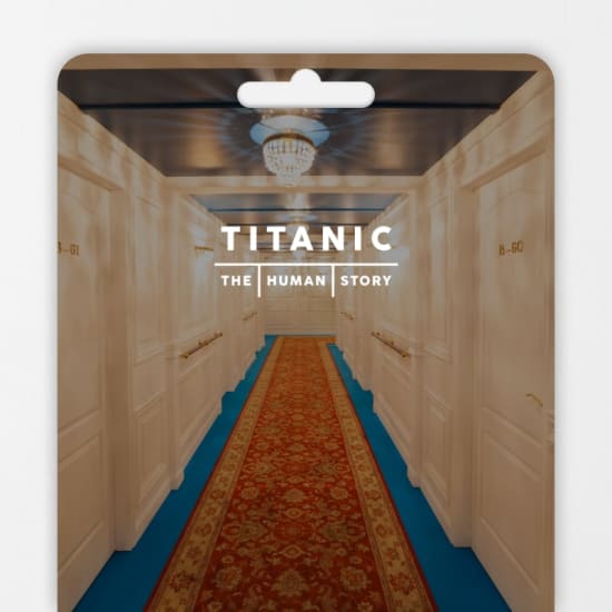 Titanic. The Human Story - Gift Card