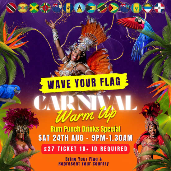 ﻿Calentamiento de Carnaval: Ondea tu bandera