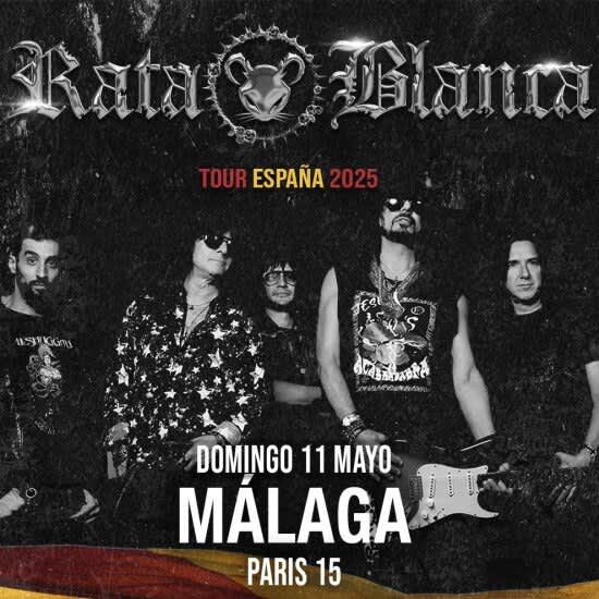 Rata Blanca en Málaga (Sala Paris 15)