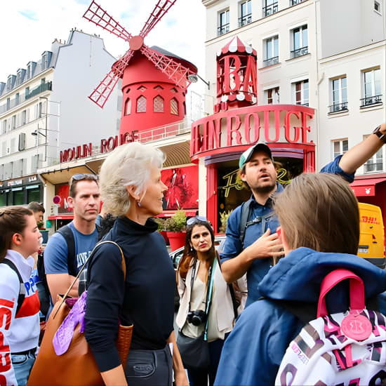 Paris Top Sights Visite à pied d'une demi-journée avec un guide amusant