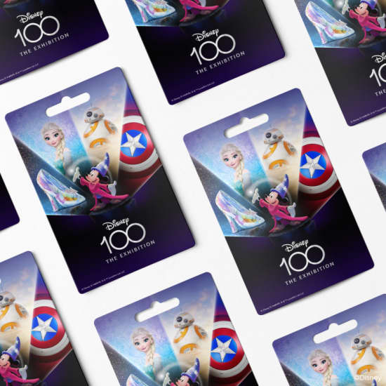 Disney100: The Exhibition in London - Gift Card