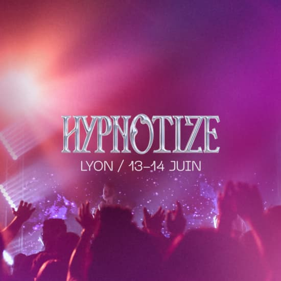 Affiche Hypnotize - Le Festival Rap à Lyon - Tokens à prix réduits