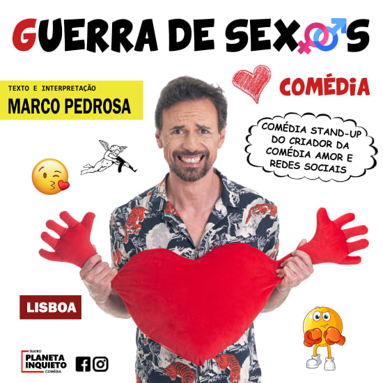 Comédia GUERRA DE SEXOS