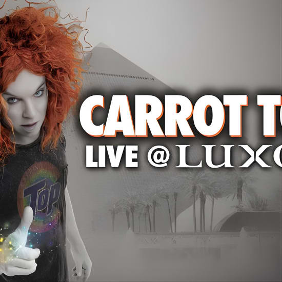 Carrot Top at the Luxor Hotel and Casino