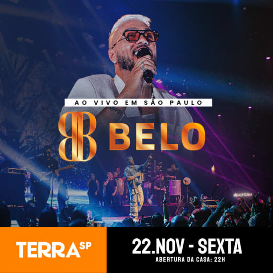 Show do Belo no Terra SP