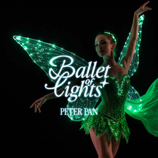Affiche Ballet of Lights : Peter Pan revisité dans un spectacle éclatant