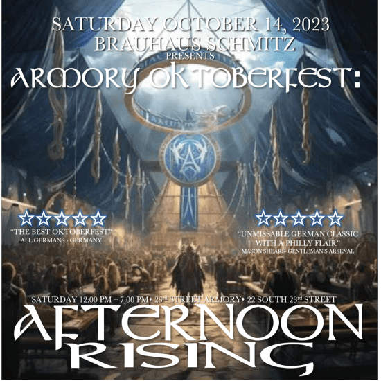 5th Annual Armory Oktoberfest Philadelphia Tickets Fever