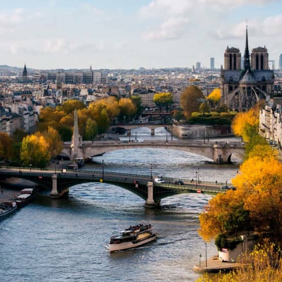Cruise on the Seine with Champagne, Picnic or Gourmet Snack