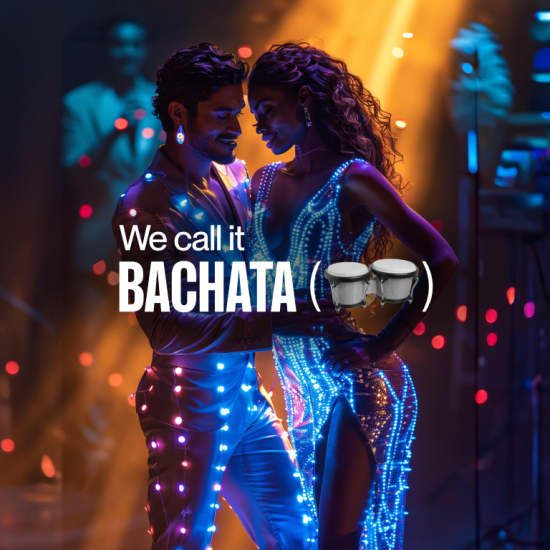 We call it Bachata: A Caribbean Dance and Music Show