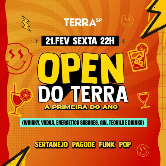 Show Open Bar do Terra SP