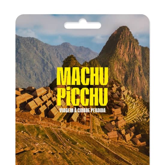 Machu Picchu: Viagem à Cidade Perdida – Cartão Oferta
