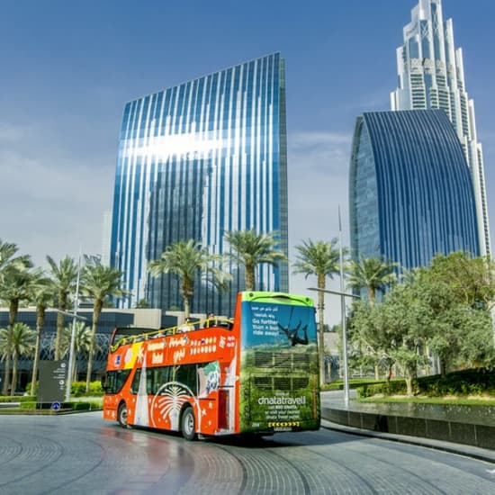 Hop-on Hop-off Bus Dubai: 24 or 48-Hour Pass at Dubai Mall, Dubai, United Arab Emirates
