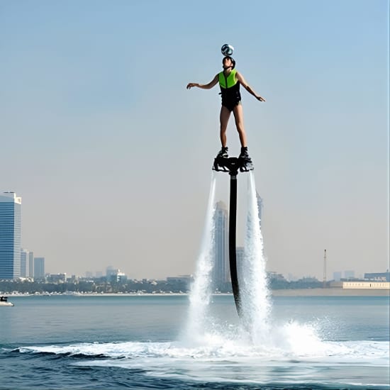 Exclusive:Flyboard in Dubai with Photos and Videos at Yoush Water Sports Jetski Dubai, Dubai, United Arab Emirates