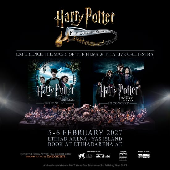 Harry Potter™ Film Concert Series 2027 at Etihad Arena, Abu Dhabi, United Arab Emirates Harry Potter™ Film Concert Series 2027 at Etihad Arena, Abu Dhabi, United Arab Emirates