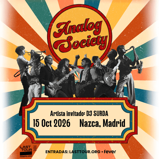Analog Society en Sala Nazca, Madrid 2026
