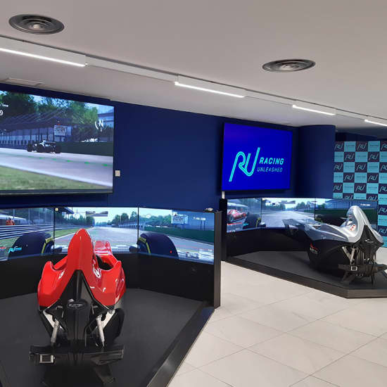 Simulador real de Fórmula 1: Racing Unleashed