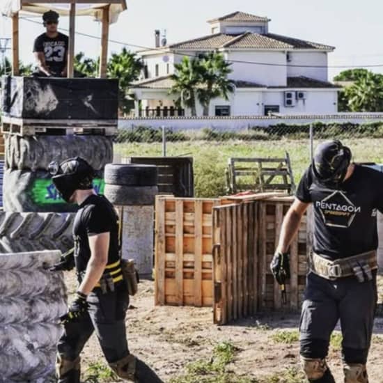 Partida de airsoft en Alicante