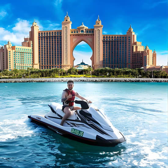 Jet Ski Tour Dubai: La Mer - Burj Al Arab- Atlantis for 1h 30min