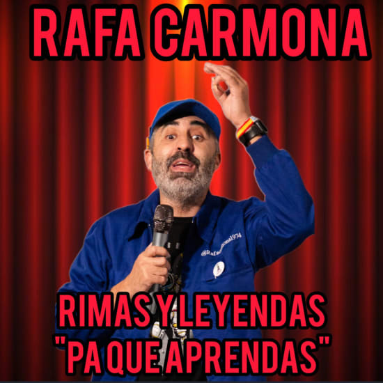 Rima y Leyendas Pa que Aprendas con Rafa Carmona en Clandestino Café Teatro