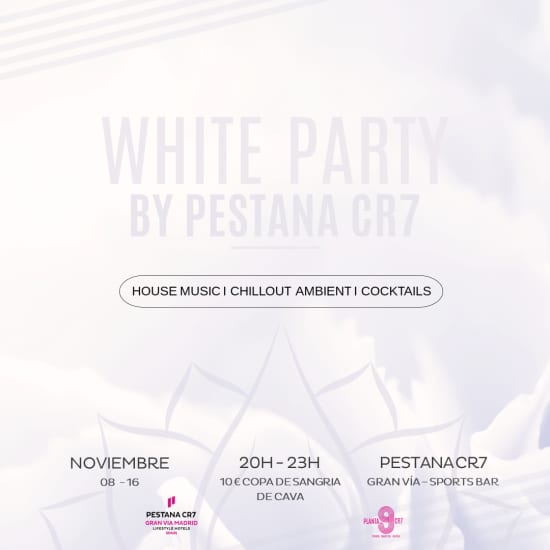 ﻿White Party By Pestana CR7