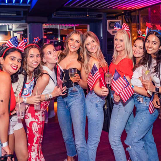 July 4 Bar Crawl London