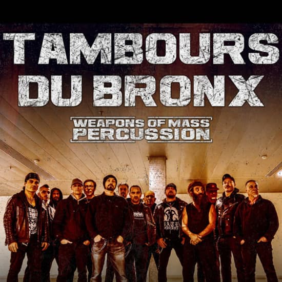 Les Tambours du Bronx en concert au Post Tenebras Rock