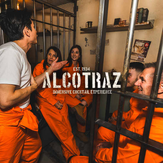 Alcotraz: The World’s First Prison-Themed Cocktail Bar