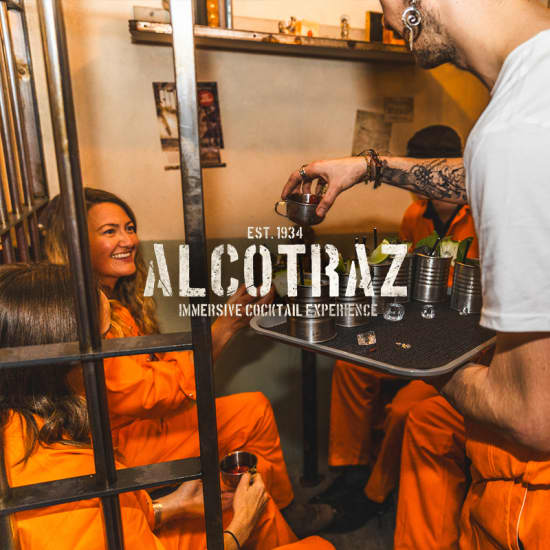 Alcotraz: The World’s First Prison-Themed Cocktail Bar