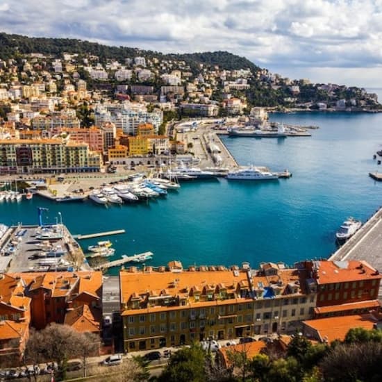 ﻿Walking tour of Nice's old town (and castle hill))