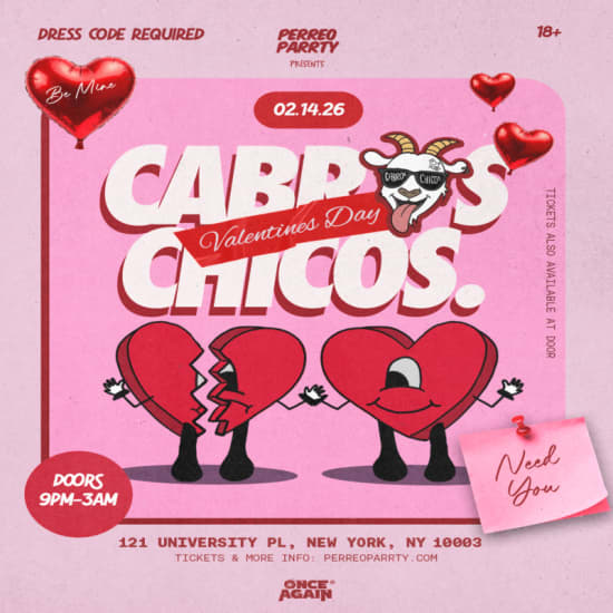 Cabros Chicos Valentines Day Latin & Reggaetón Dance Parrty - Valentine's Day experience in Mehanata