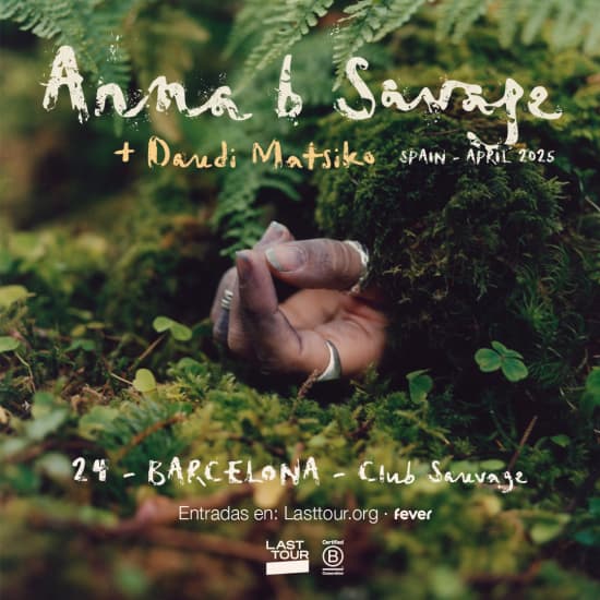 ﻿Anna B Savage at Club Sauvage, Barcelona 2025