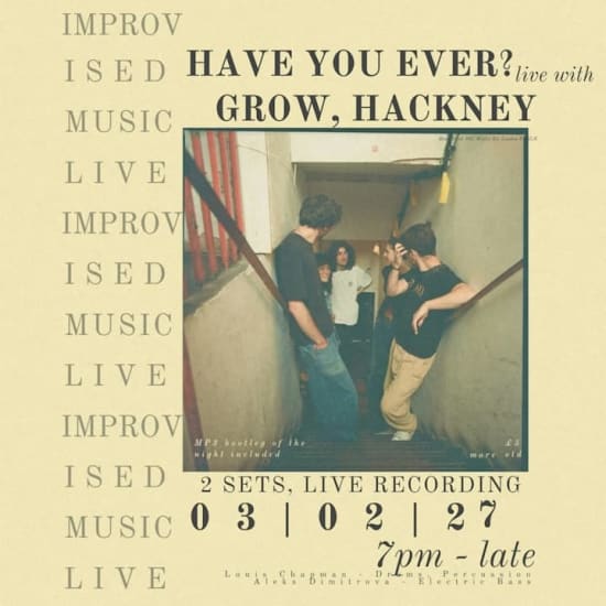 Have You Ever? — event image