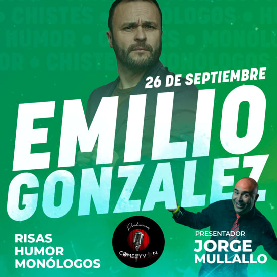 Jueves de Monólogos con Emilio González + cena en Teatro Las Vegas