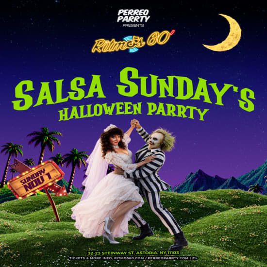 Salsa on Steinway Halloween Colombian Costume Party — event image