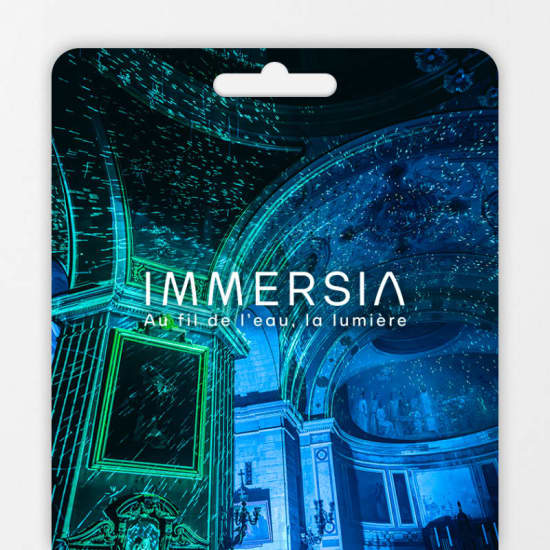 IMMERSIA - Au fil de l'eau, la lumière - Carte-cadeau