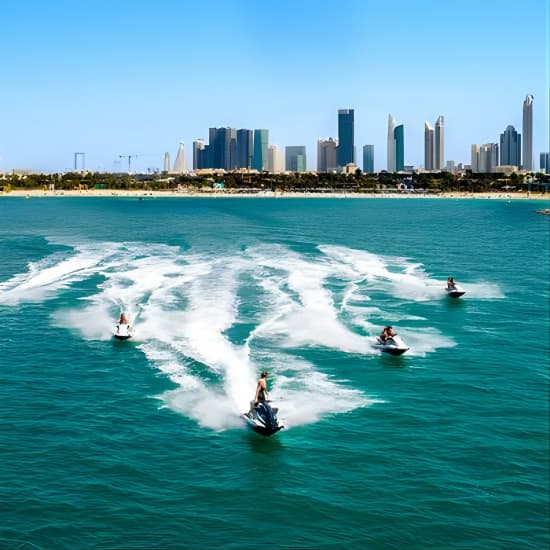 Jet Ski Tour Dubai: La Mer - Burj Al Arab- Atlantis for 1h 30min at 2A Street, Dubai, United Arab Emirates