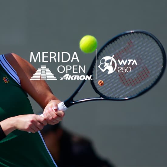 Boletos Mérida Open Akron WTA 250 Fever