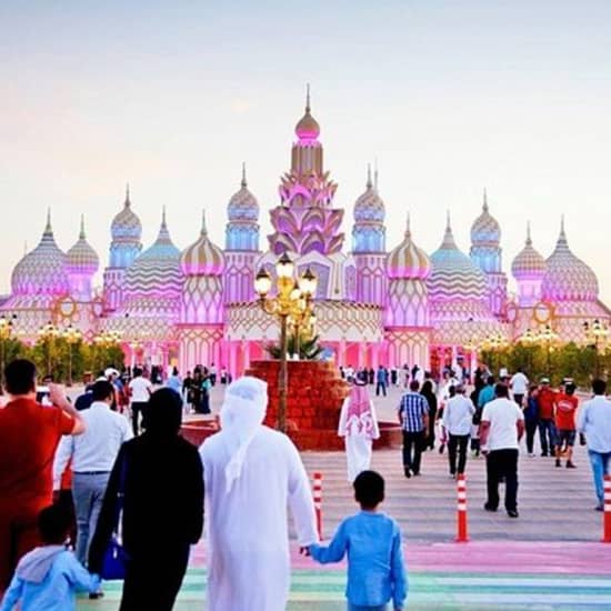 Miracle Garden and Global Village COMBO tour with round trip transfers