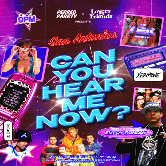 The Y2k Parrty- Can you hear me now? Classics at San Antonios — event image